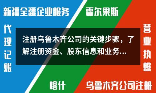 注册乌鲁木齐公司的关键步骤，了解注册资金、股东信息和业务范围