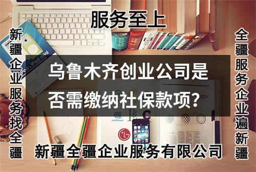 乌鲁木齐创业公司是否需缴纳社保款项？