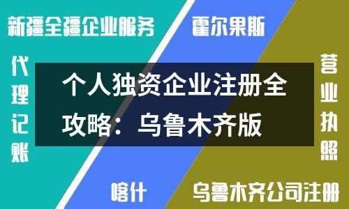 个人独资企业注册全攻略：乌鲁木齐版