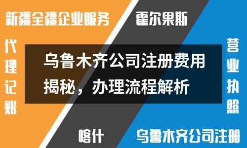 乌鲁木齐公司注册费用揭秘，办理流程解析