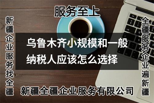 乌鲁木齐小规模和一般纳税人应该怎么选择