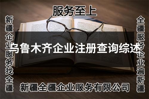 乌鲁木齐企业注册查询综述