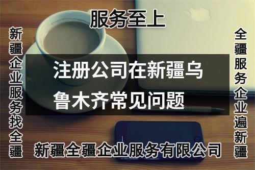 注册公司在新疆乌鲁木齐常见问题