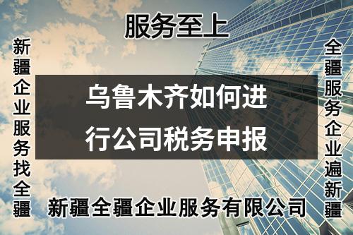 乌鲁木齐如何进行公司税务申报