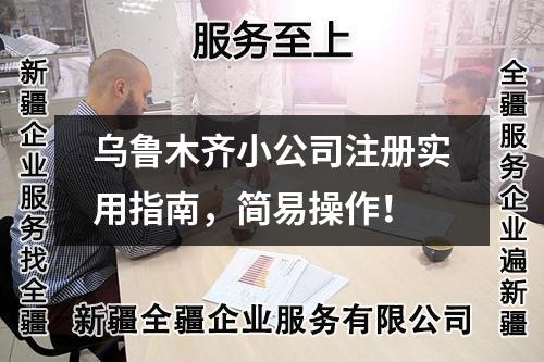 乌鲁木齐小公司注册实用指南，简易操作！