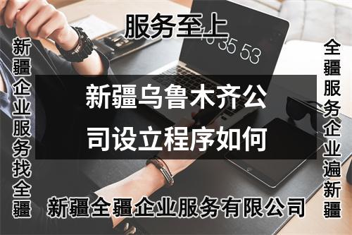 新疆乌鲁木齐公司设立程序如何