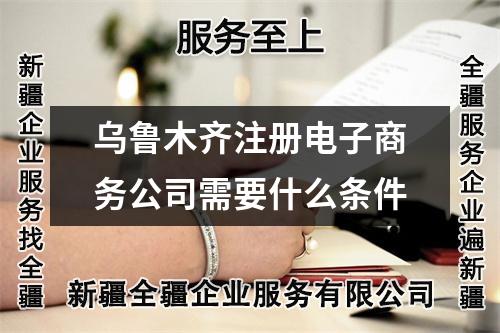 乌鲁木齐注册电子商务公司需要什么条件