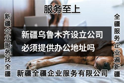 新疆乌鲁木齐设立公司必须提供办公地址吗