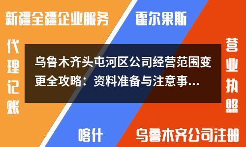 乌鲁木齐头屯河区公司经营范围变更全攻略：资料准备与注意事项
