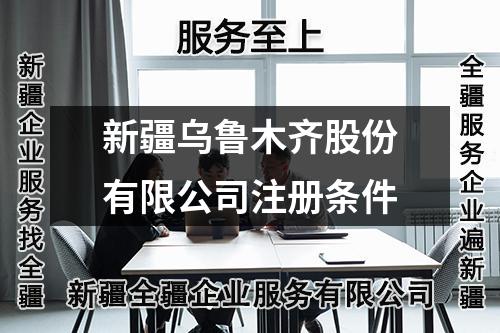 新疆乌鲁木齐股份有限公司注册条件