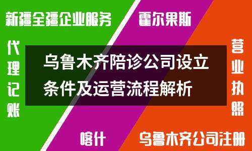 乌鲁木齐陪诊公司设立条件及运营流程解析