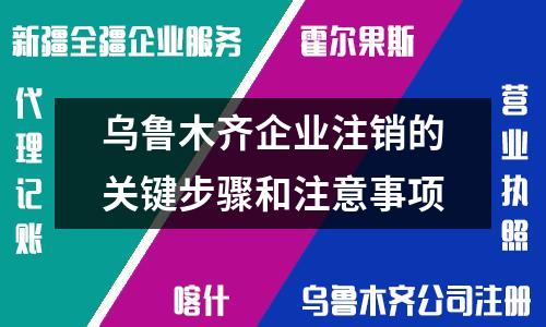 乌鲁木齐企业注销的关键步骤和注意事项