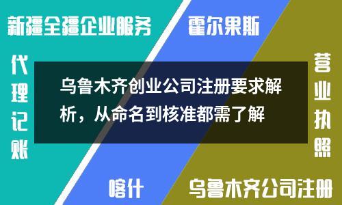 乌鲁木齐创业公司注册要求解析，从命名到核准都需了解