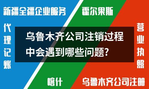 乌鲁木齐公司注销过程中会遇到哪些问题?