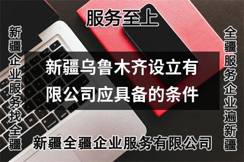 新疆乌鲁木齐设立有限公司应具备的条件