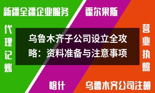 乌鲁木齐子公司设立全攻略：资料准备与注意事项